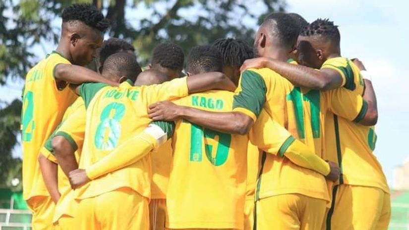 Mathare United players during a past KPL fixture. PHOTO/COURTESY