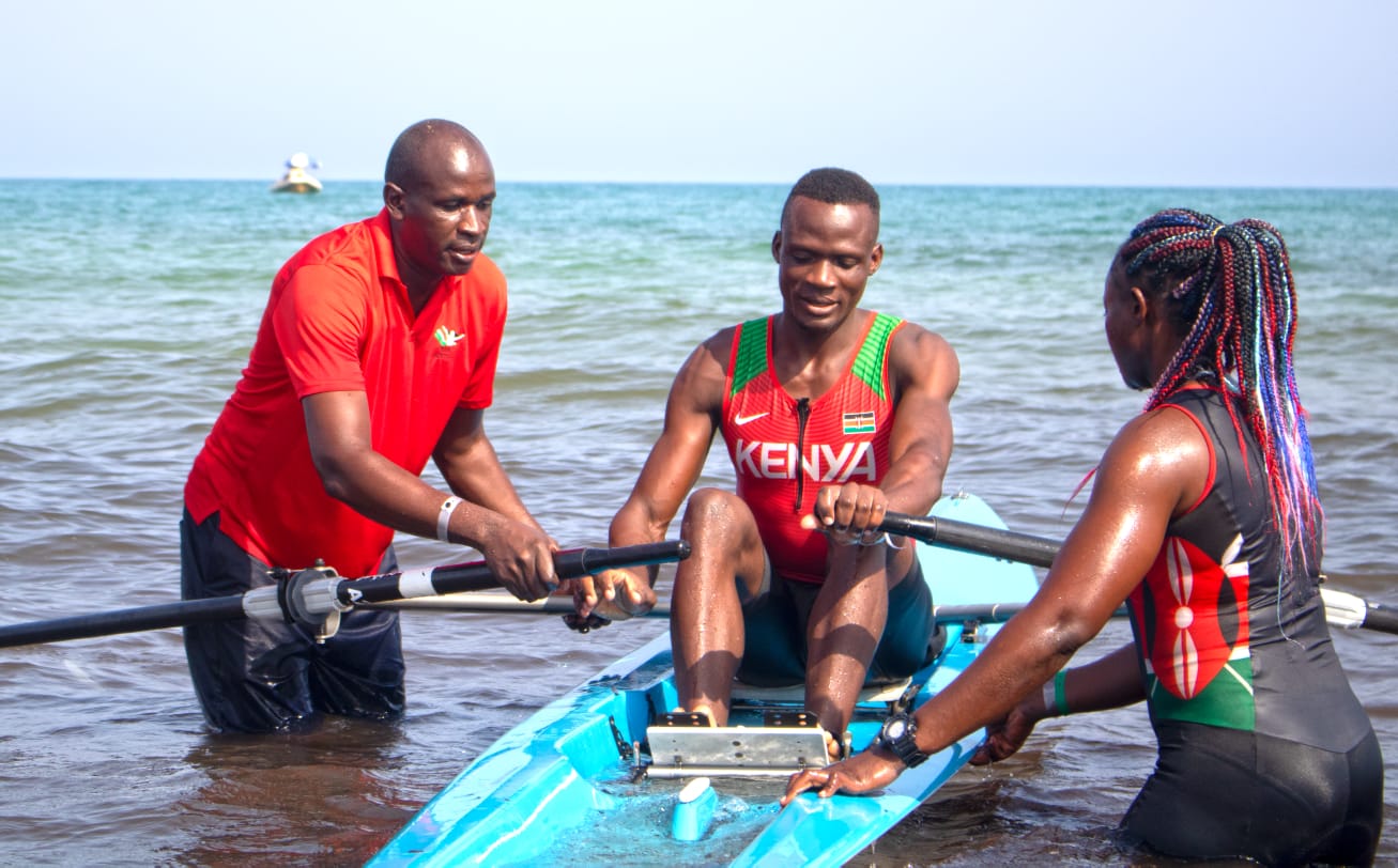 Sprint rowers target smooth sailing in Hammamet wavy waters