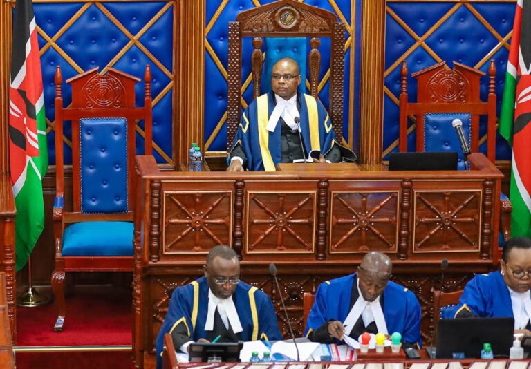 Amason kingi during senate proceedings.COURTESY
