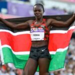Moraa salutes kenyan fans after rocketing to 800m womens title