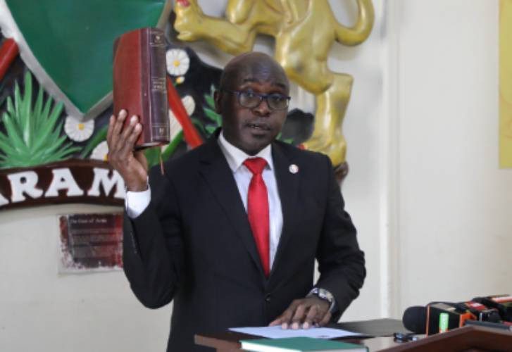 New KRA Commissioner-General as Humphrey Wattanga is sworn in