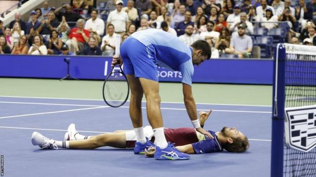 Djokovic wins 24th major by beating Medvedev in US Open 2023