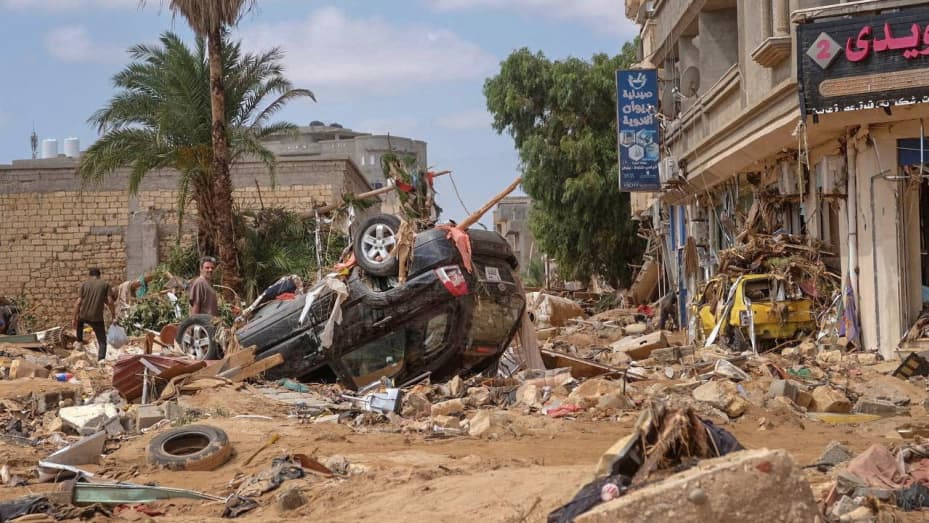More than 5,000 dead and 10,000 missing after Libya floods