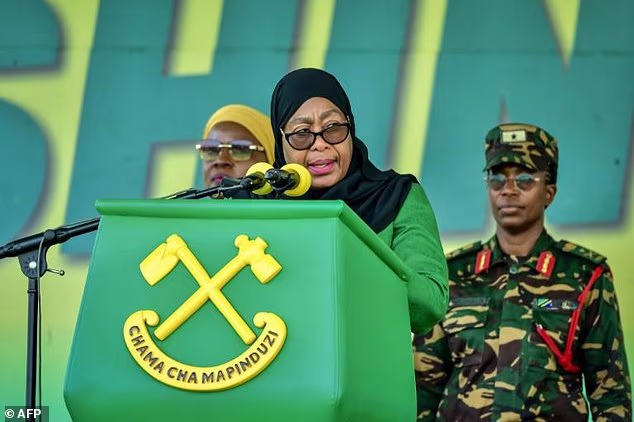 Tanzania's Samia Suluhu wins disputed election with 98% of vote
