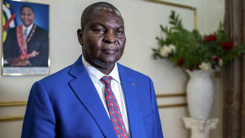 Central African Republic’s Touadera Sworn in for third term