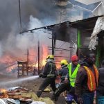 Fire breaks out at Toi Market in Nairobi as traders count heavy losses