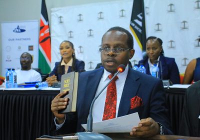 New LSK president Kanjama sworn in, promises integrity and unity