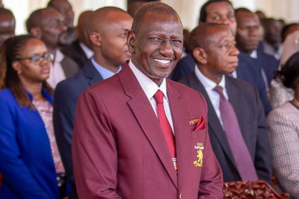 Ruto steals the show in Kapsabet Boys uniform at centenary celebration