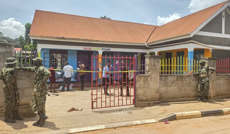 Four children killed in brutal nursery school stabbing in Uganda