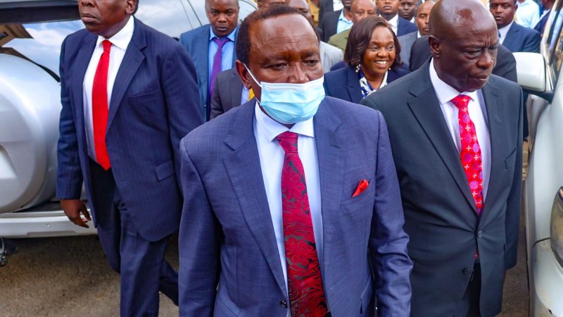 Kalonzo petitions against Safaricom stake disposal