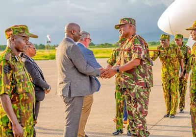 Masengeli visits Kenya police in Haiti ahead of UN transition