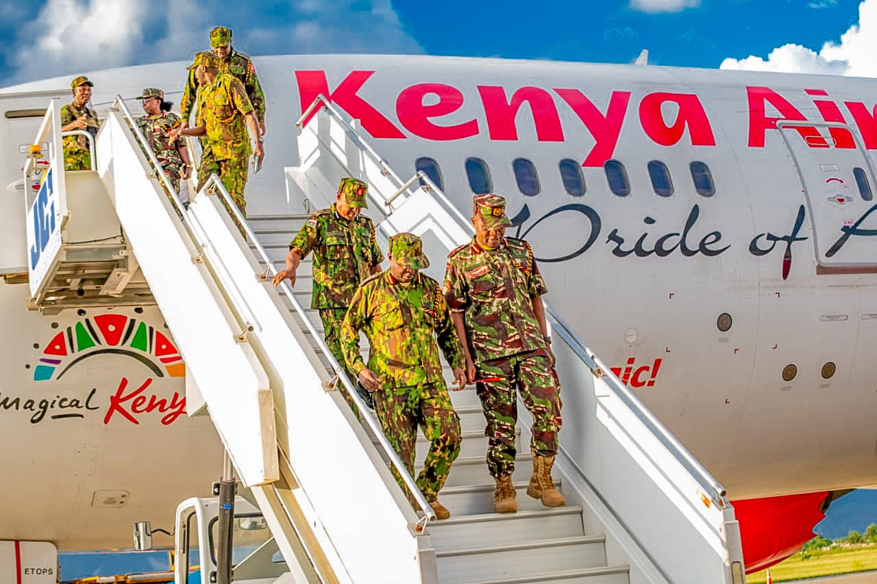Masengeli visits Kenya police in Haiti ahead of UN transition