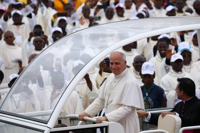 Pope Leo XIV calls out corruption during Angola mass