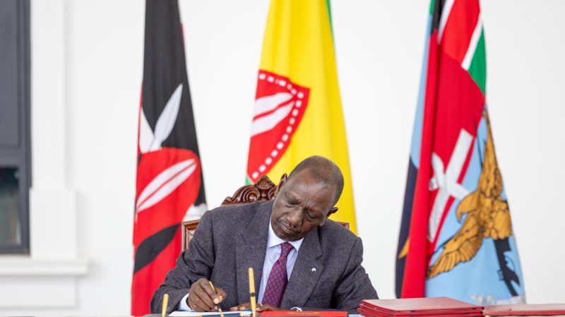 Ruto signs 90-day fuel VAT cut to ease cost pressure