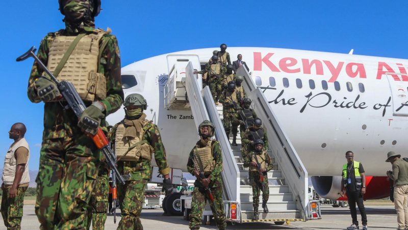 UN report alleges Kenyan police sex abuse in Haiti