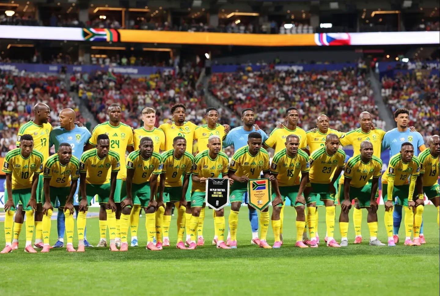 Mokoena snatches South Africa draw with Czechia