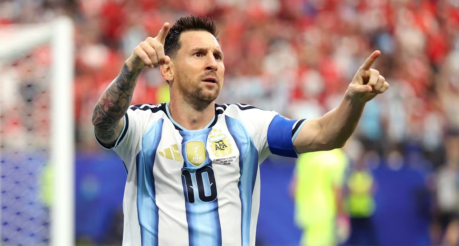 Lionel Messi becomes the World Cup's all-time leading scorer