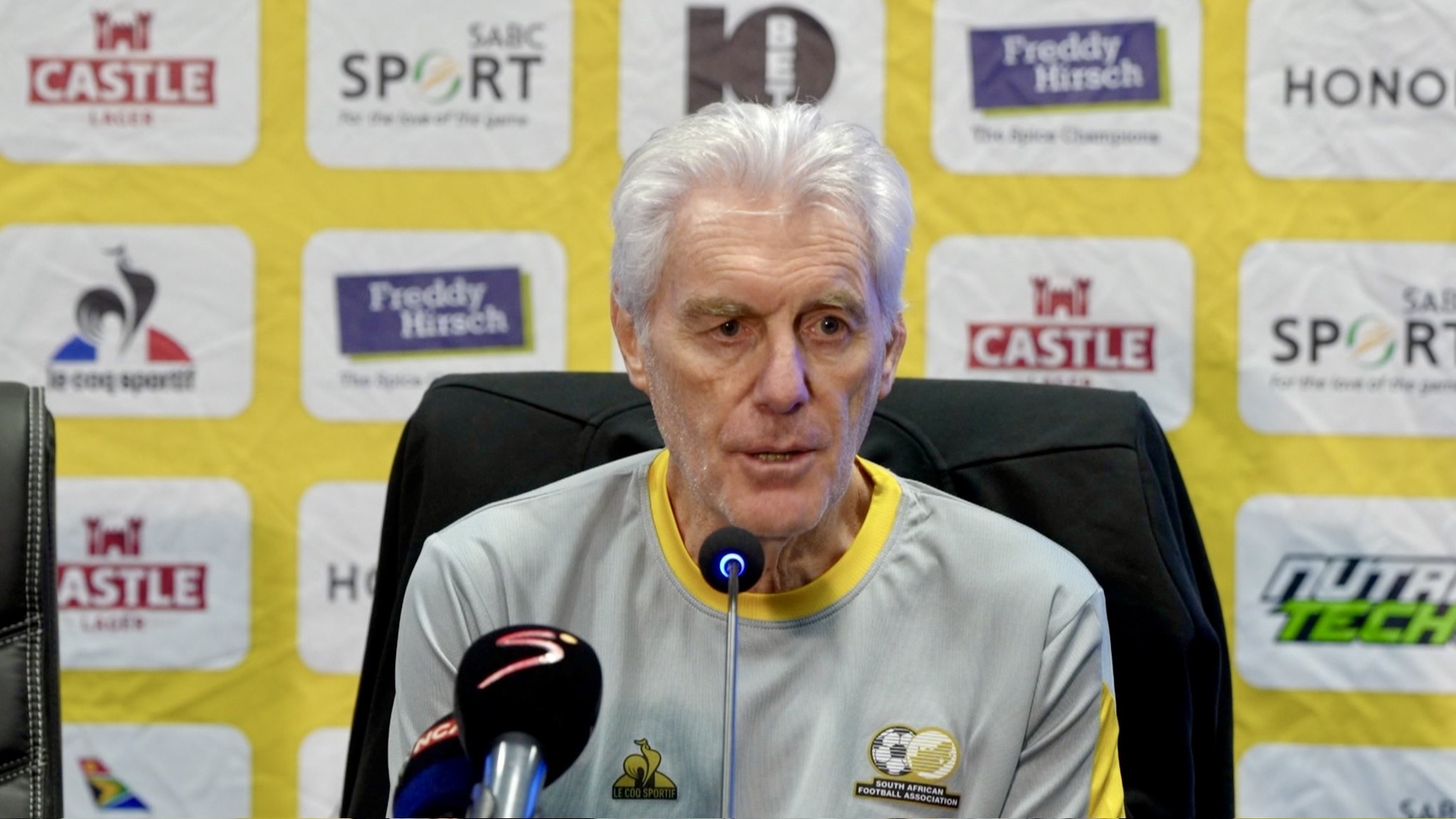 South Africa coach Broos confident African team can win 2026 World Cup