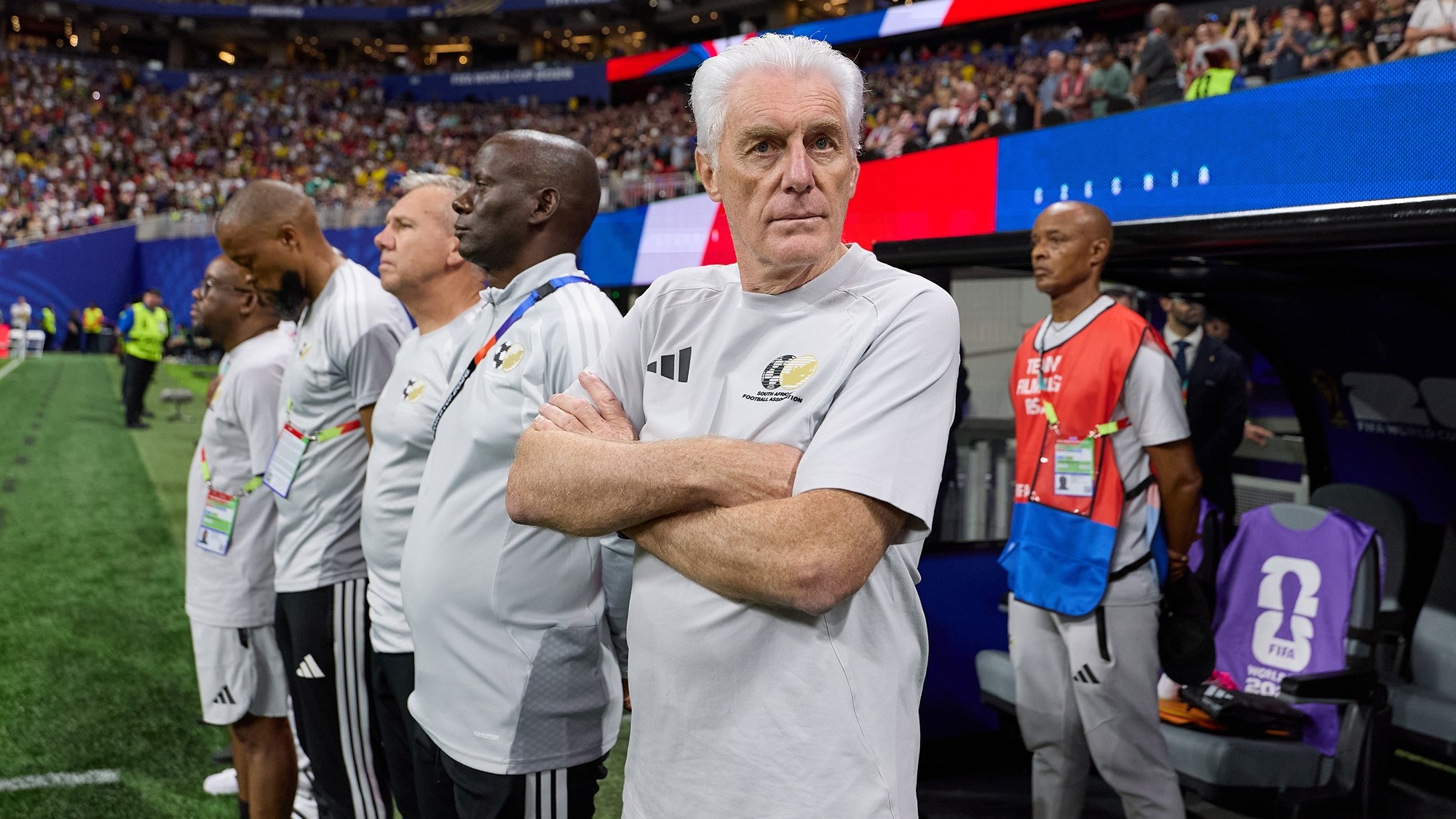 South Africa's coach Broos applauds Canada after eliminating Bafana Bafana