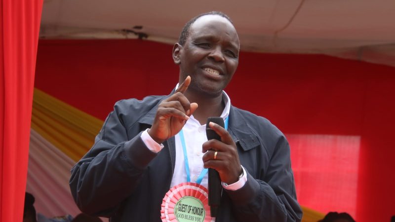Mr Wangai Addressing