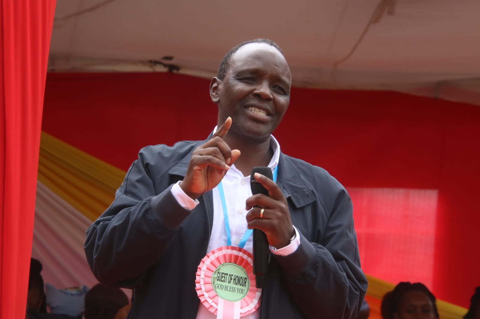 Mr Wangai Addressing