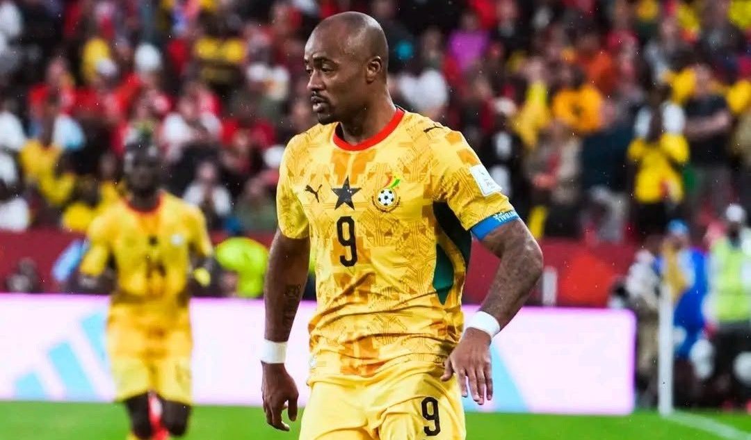Ghana captain Jordan Ayew