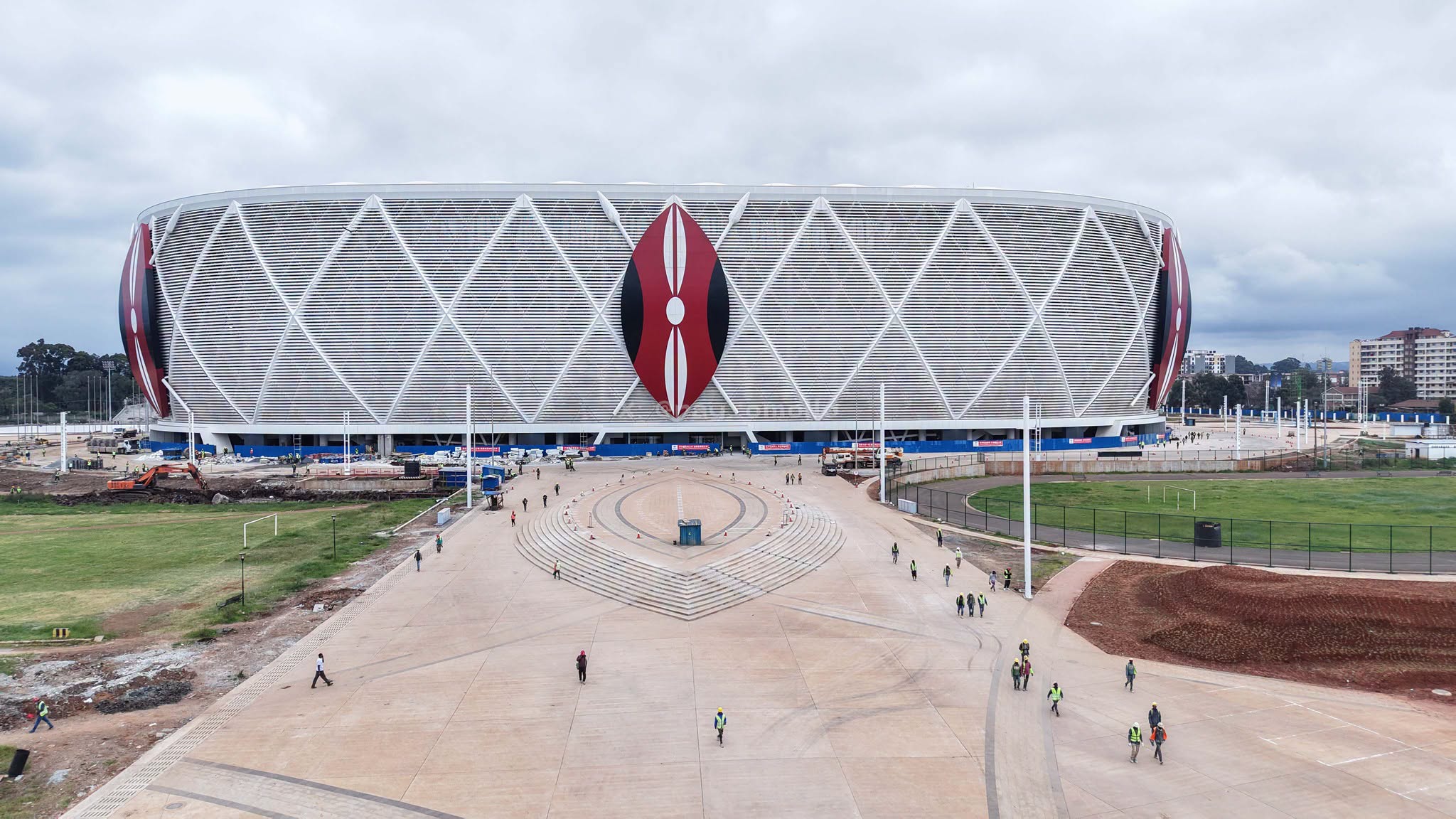 Talanta Stadium in Kenya nearing completion