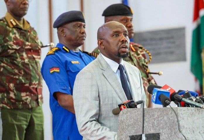 Murkomen confirms 355 arrested over demos