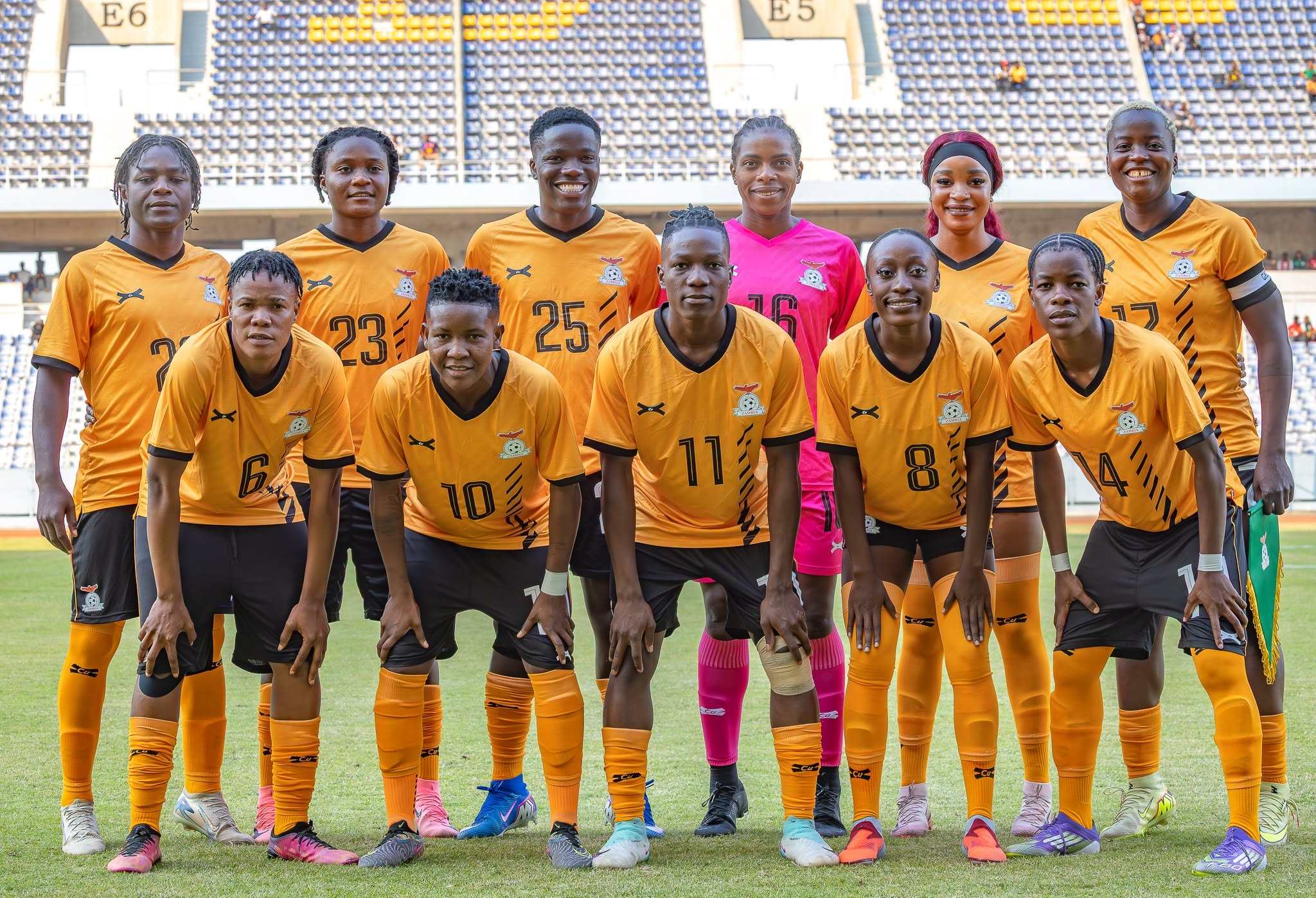 Nora Häuptle names Zambia squad to starts preps