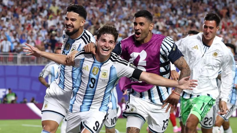Alvarez beauty voted best goal of quarter-finals and semis