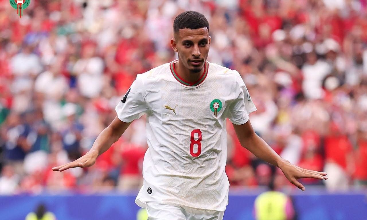 Morocco midfielder Azzedine Ounahi