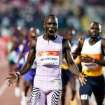 Emmanuel Wanyonyi breaks world 1000m record in Monaco