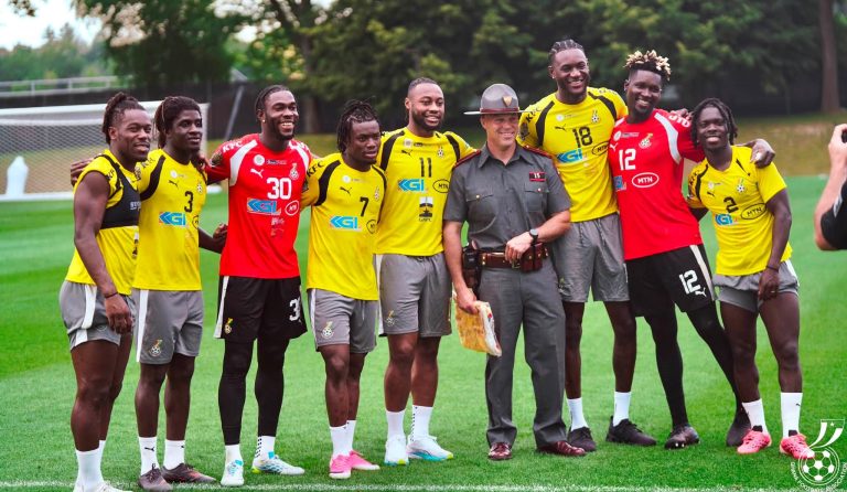 Black Stars wrap up Rhode Island camp, head to Kansas City for Colombia showdown