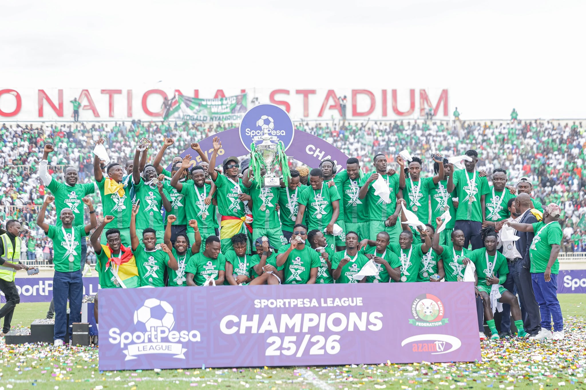 Gor Mahia FC arrive in Kigali