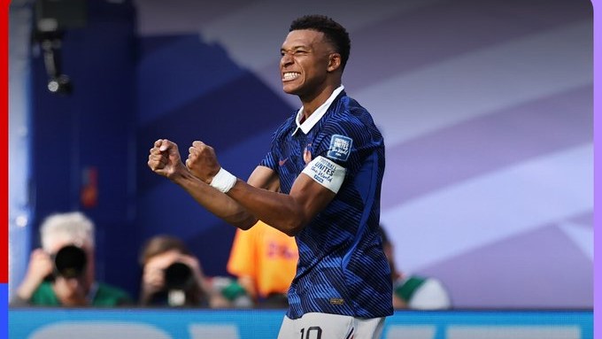 Mbappe breaks another World Cup record as emphatic France fly past Sweden