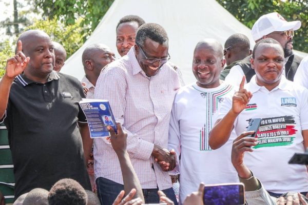 Maraga joins Linda Mwananchi rally in Kisii