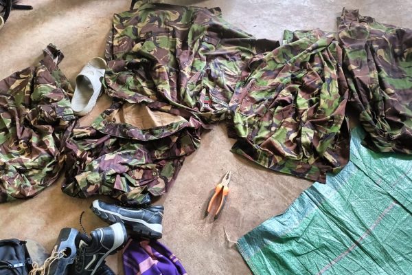 Police raid gang's hideout, recover military gear