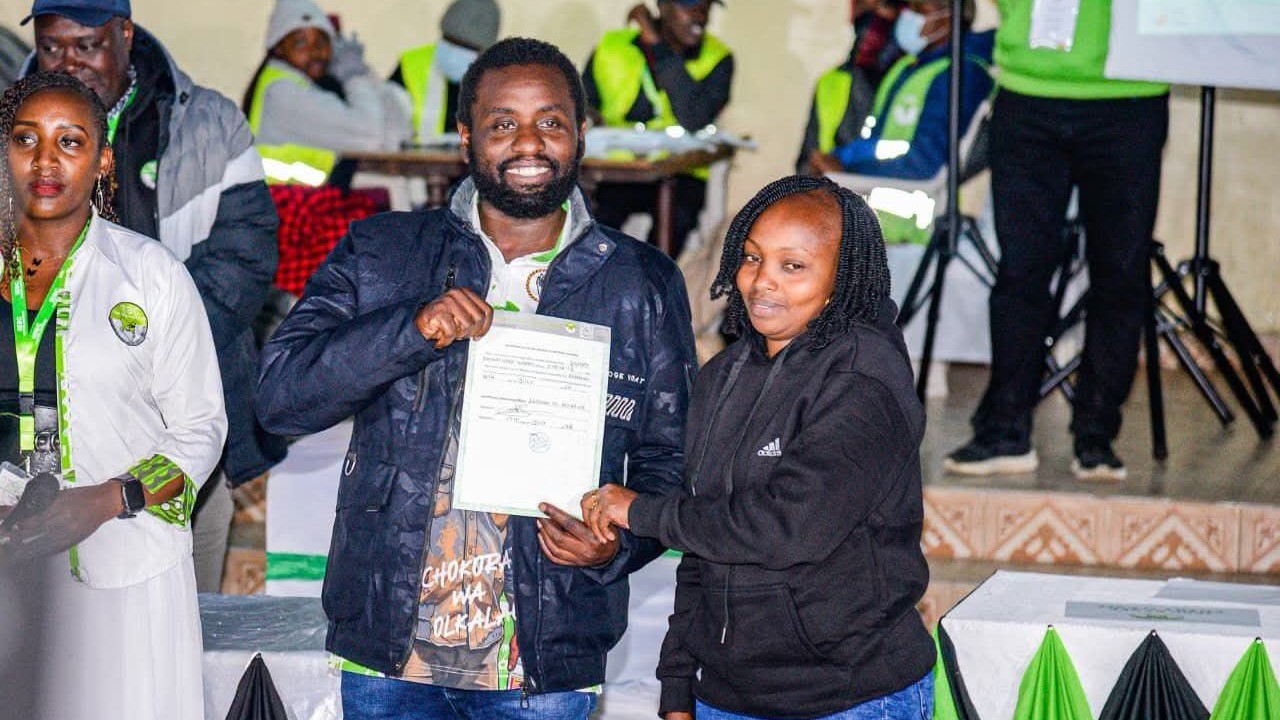DCP's Sammy Kamau floors UDA's Muchina in Ol Kalou