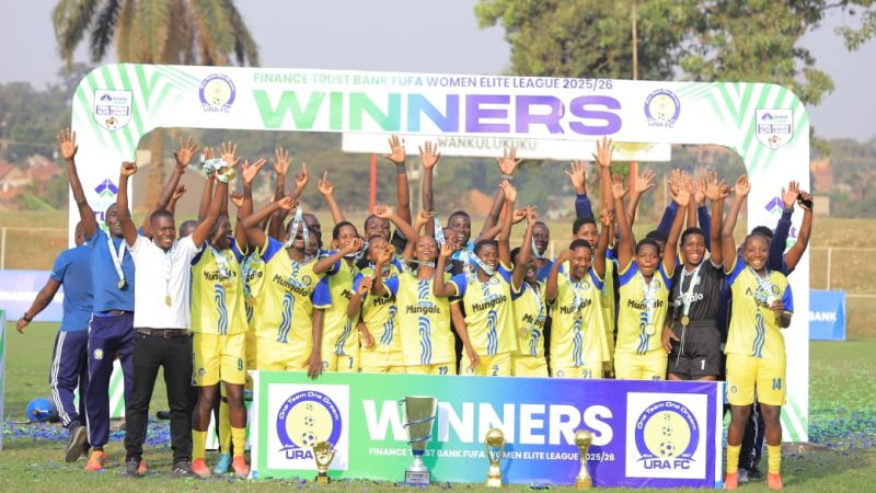 URA Ladies FC crowned 2025-26 FUFA Women Elite league winners