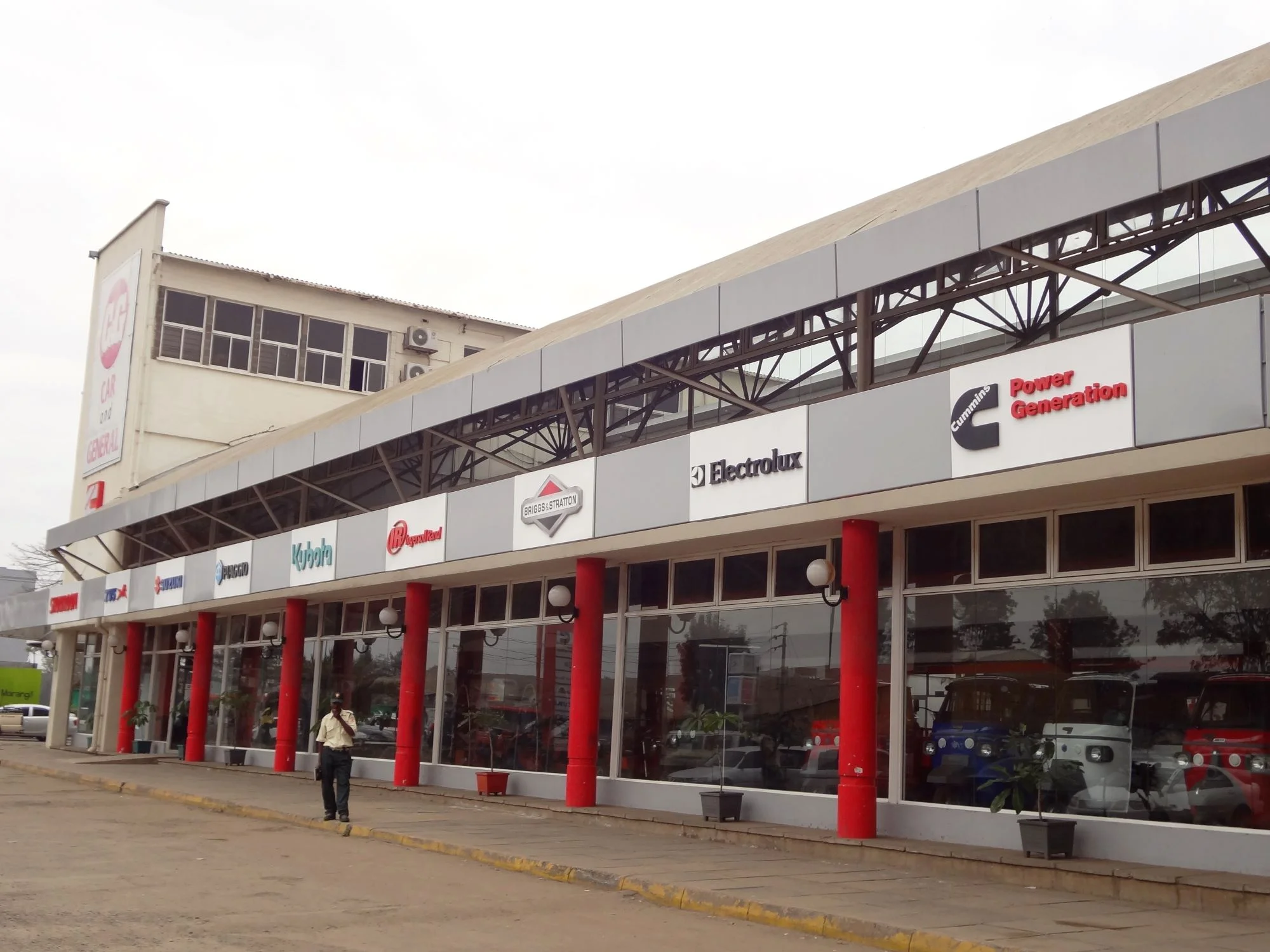 Car&General Head Offices in Nairobi's industrial area