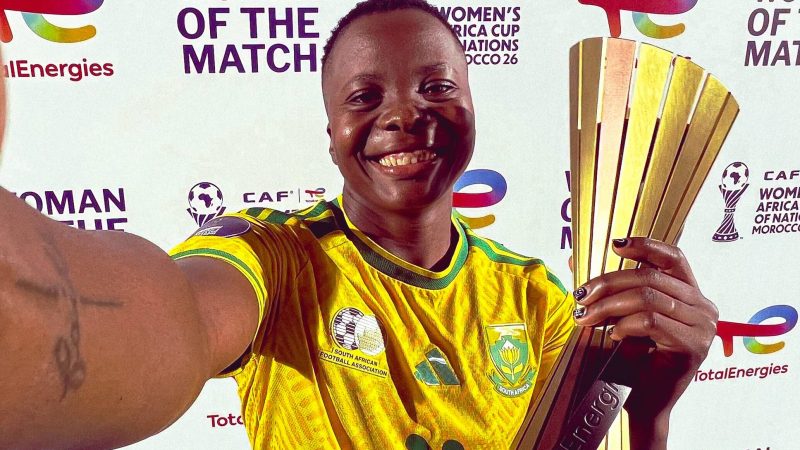 Kgatlana fires South Africa to quarter-finals