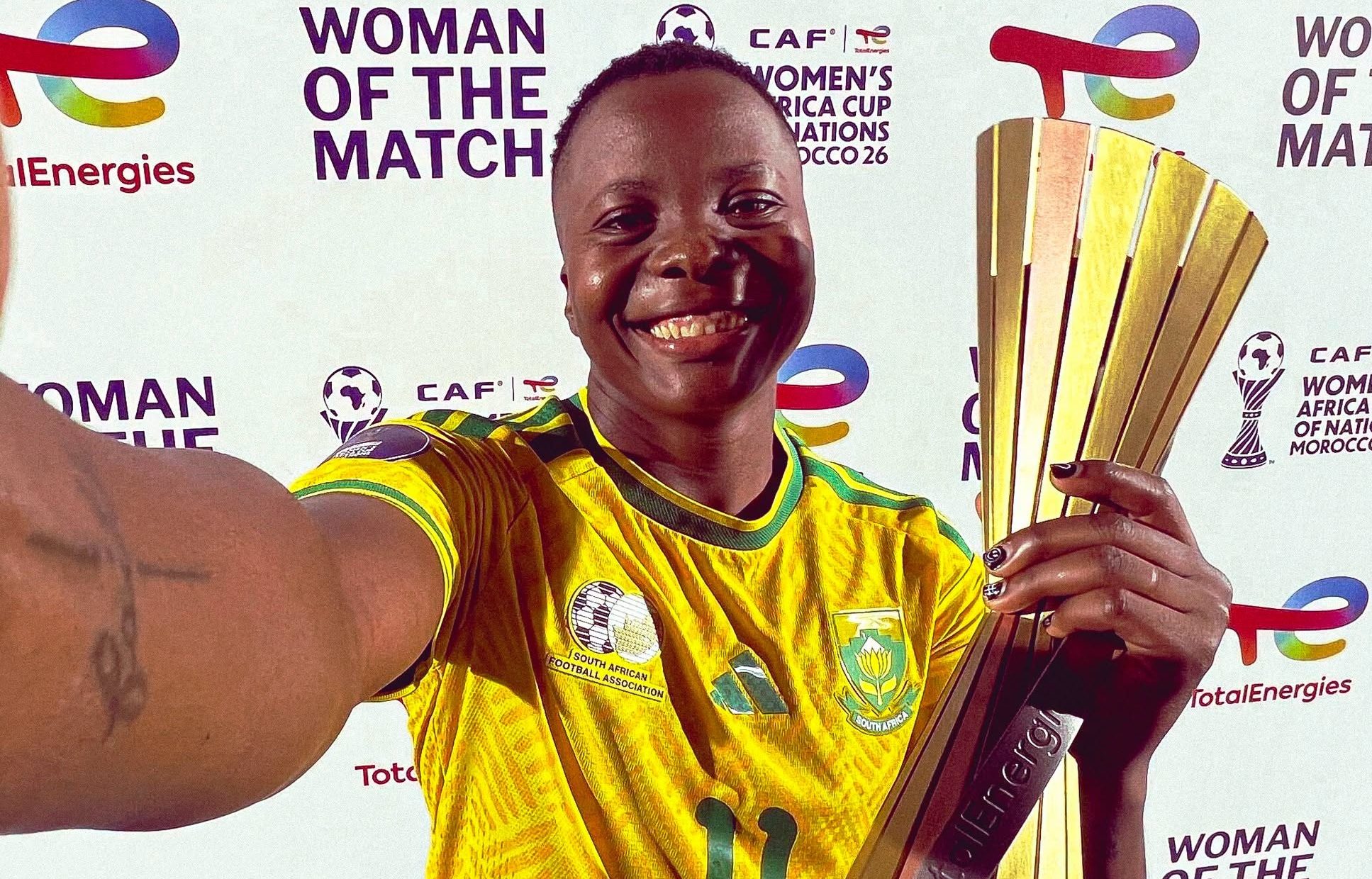 Kgatlana fires South Africa to quarter-finals