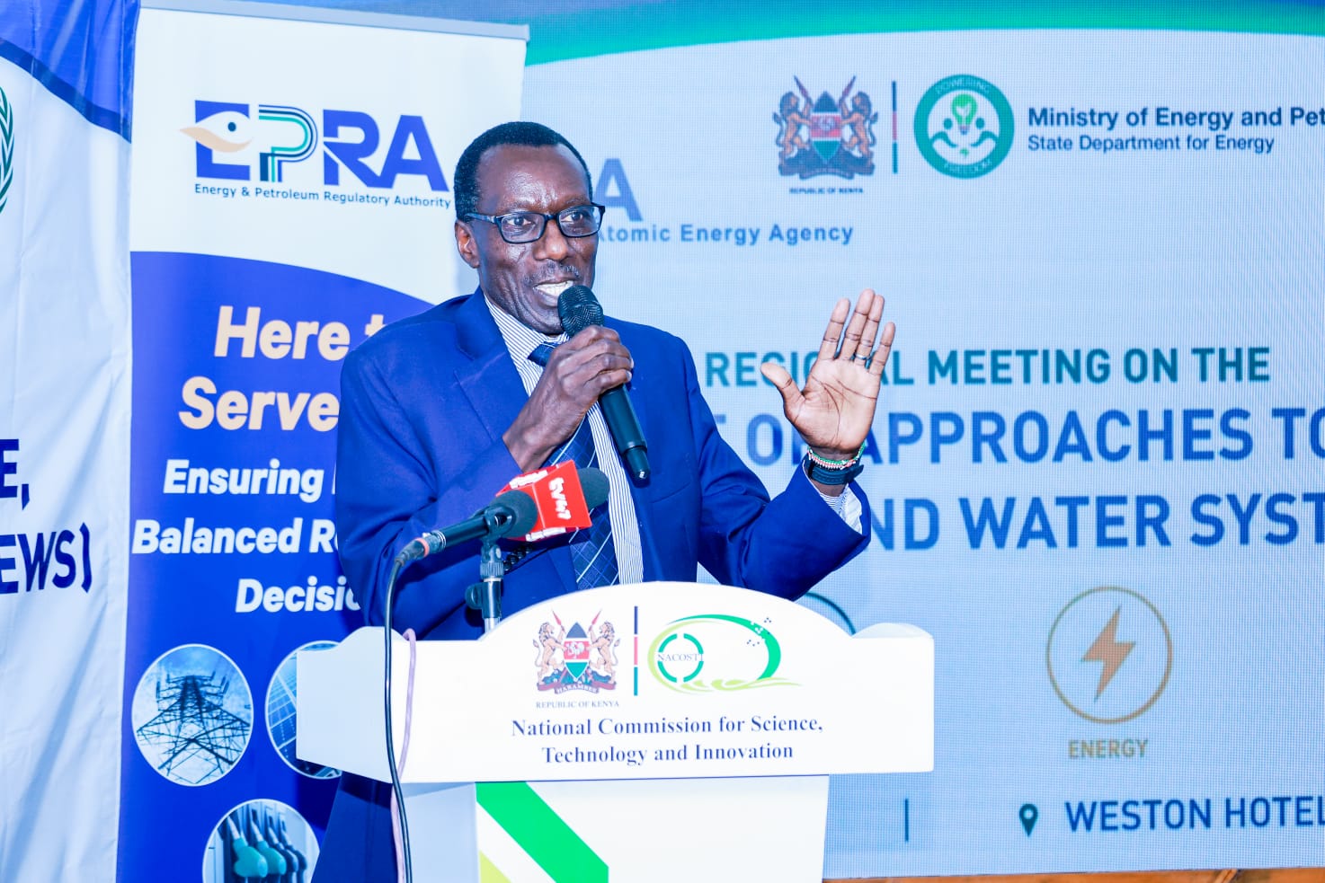 EPRA and IAEA delegates meeting in Nairobi to discuss integrated energy planning and nuclear power strategy.